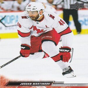 Jordan Martinook - 2022/2023 Upper Deck Extended Series Hockey Card